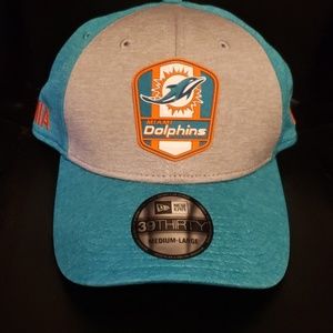 Miami Dolphins New Era 39Thirty on Field Hat